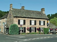Royal George in Tintern restored