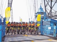 Caldicot Male Voice Choir members take on charity bike ride