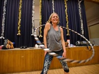 Fitness bootcamp raises hundreds for Bridges