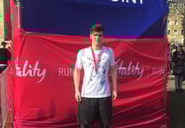 One challenge left for Monmouthshire man in March marathons