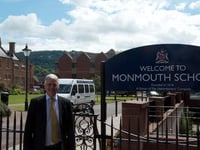Music teacher plays final song at Monmouth School