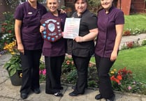 Care home wins at Caldicot garden competition