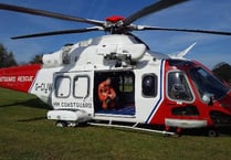 Distress beacon causes large scale search
