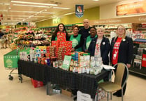 Chepstow digs deep for foodbank