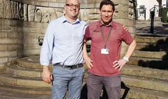 Chepstow pair start 300-mile charity trek