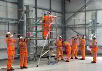 Workers train ahead of Severn Tunnel closure