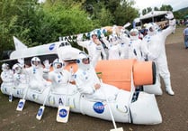 Crews from around the county cause a splash in 51st Monmouth Raft Race