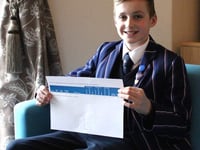Clever Charlie excels in maths