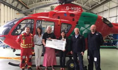 Savoy theatre helps keep the air ambulance flying