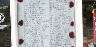 Pegasus soars to top the vote in Remembrance window competition