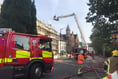 Fire service thanks town for patience in flats blaze