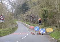 A466 to close yet again following 2018 work to secure rock face