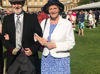 Charity champion's brush with royalty