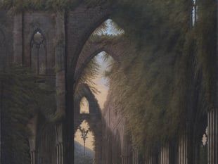 Abbey art turns heads at auction