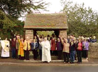 Mitchel Troy Churchgoers celebrate lychgate's restoration