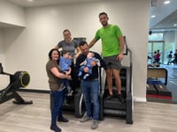 Matt's challenge to scale Everest - via the stairs