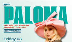 Paloma rides in for racecourse gig