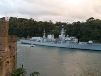 Sad final port of call for HMS Monmouth
