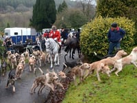 Trail hunting controversy in Monmouthshire