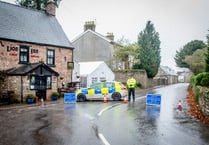 Village reopens after forensic search in murder probe