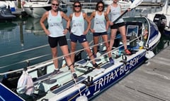Sisters' oar-some bid to row across Atlantic