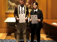Monmouth pupil wins prestigious award