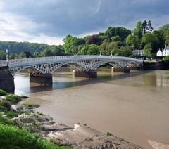 Bridge linking England and Wales to be re-opened to pedestrians
