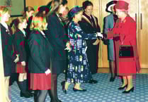 The day Liz met her namesake