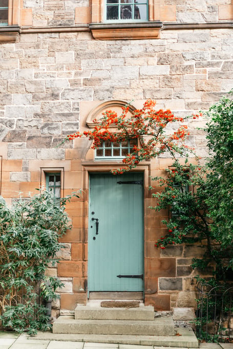 front door 