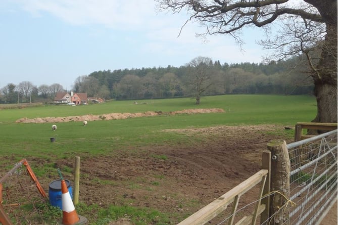 Plans to build an earth shelter near Trellech have been refused on appeal