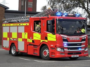 Chepstow house fire victims escape unharmed