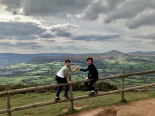 Birthday fundraiser success for nine year old who climbed Abergavenny's three peaks