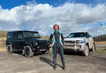 Vanessa gears up for rally success in Defender