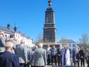 Chepstow honours ANZAC Day and local hero in poignant ceremony