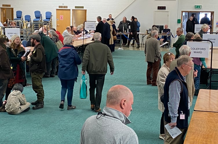 Forest of Dean Council election count