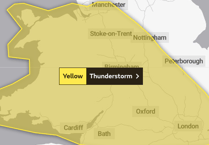 Weekend weather warning issued for thunderstorms over South Wales