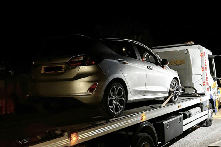 car seized 