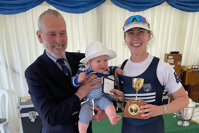 Olympian mum Mathilda leaves rivals oar-struck in comeback