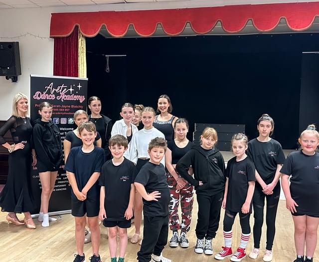 Dancers  raise hundreds for SARA after Chepstow festival rained off