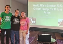 MCS students in climate change seminar