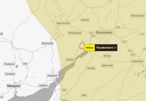 Met Office issues yellow thunderstorm warning for tomorrow