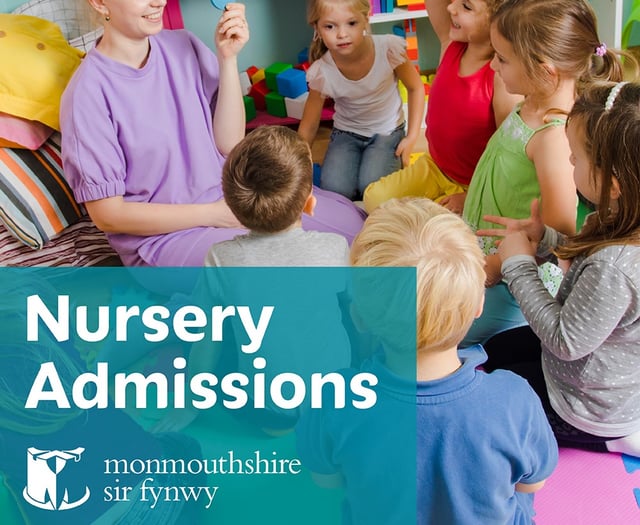 Applications now open for nursery provision in Monmouth