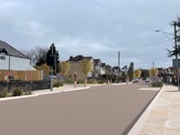 Temporary road closure, Church Road Caldicot