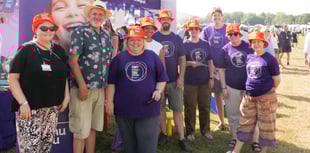Foster carers say thanks at Usk Show
