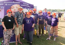 Foster carers say thanks at Usk Show