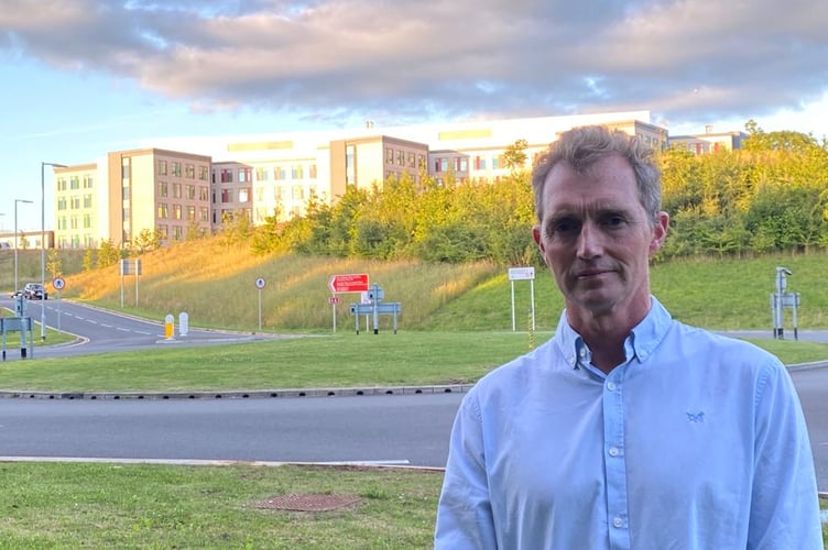 Outside The Grange Hospital