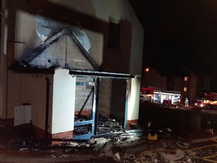 Flats arson man spared jail after £26k damage