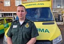 Paramedic was attacked and spat at by patient he was trying to help