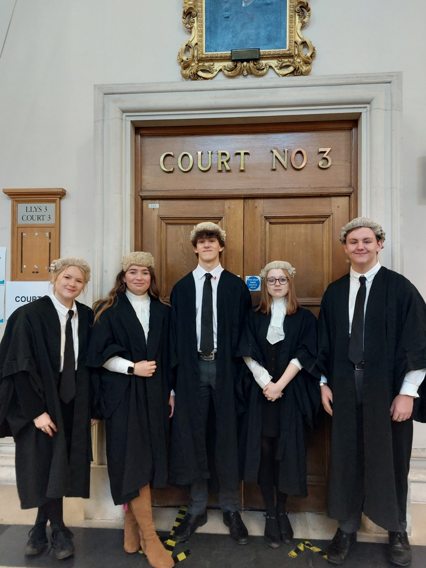 School takes first place in mock trial