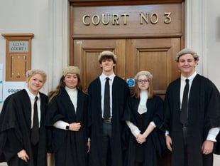 School takes first place in mock trial